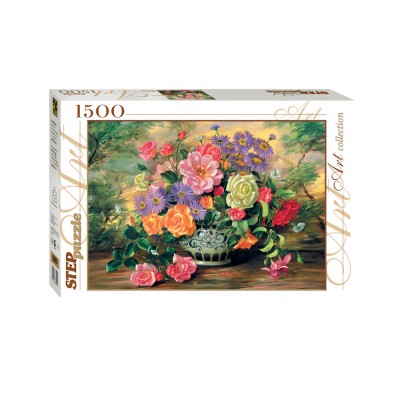 Step-Puzzle-83019 Fleurs dans un Vase