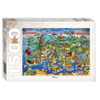 Step-Puzzle-83059 Attractions of Europe