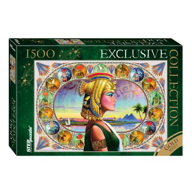 Step-Puzzle-83403 Gold Series - Nefertiti