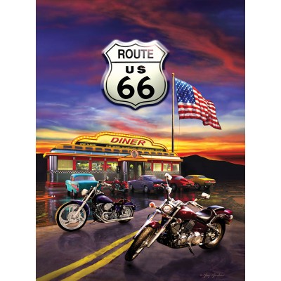 Sunsout-37122 Greg Giordano - Route 66 Diner