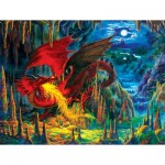 Sunsout-59775 Liz Goodrick Dillon - Fire Dragon of Emerald