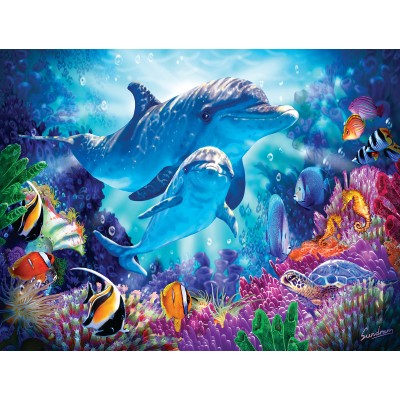 Sunsout-70926 Pièces XXL - Dolphin Guardian