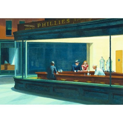 Trefl-10747 Edward Hopper - Nighthawks