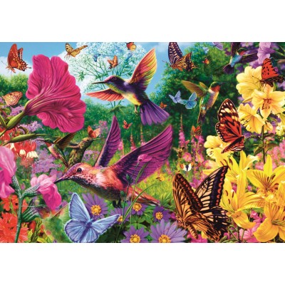 Trefl-10806 L'Heure Du Thé : Jardin Des Colibris