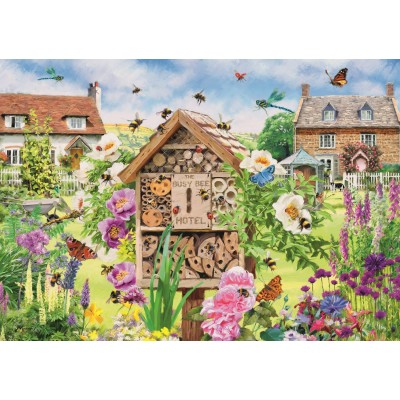 Trefl-10809 L'Heure Du Thé : Une Maison Pour Les Abeilles