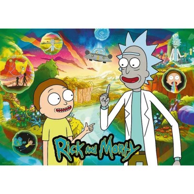 Trefl-10838 Rick Et Morty