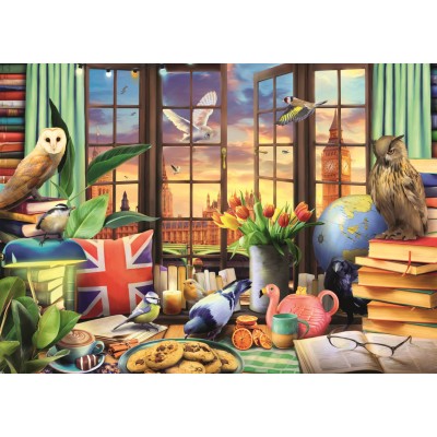 Trefl-10847 Tea Time : Tout Ce Qui Est Britannique