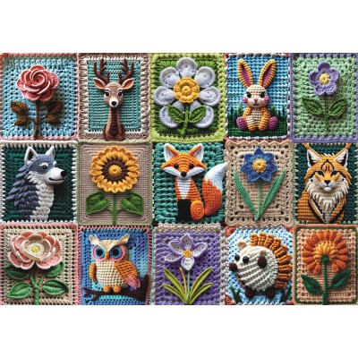 Trefl-10950 Le Crochet - Ma Passion