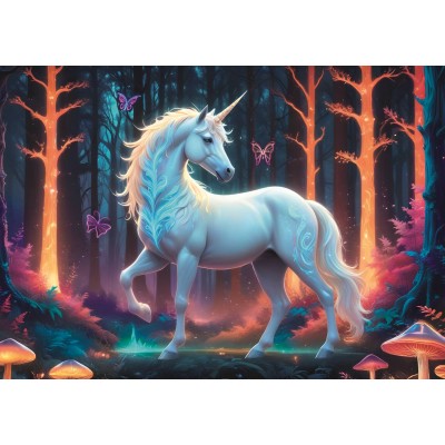 Trefl-10955 Licorne Mystique
