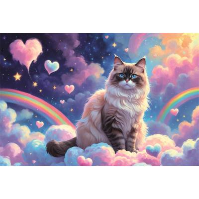 Trefl-13327 Chat Domestique