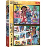 Trefl-13334 La Vie Heureuse De Stitch - Disney Lilo & Stitch