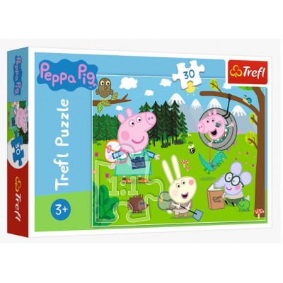 Trefl-18245 Peppa Pig - Forest Expedition