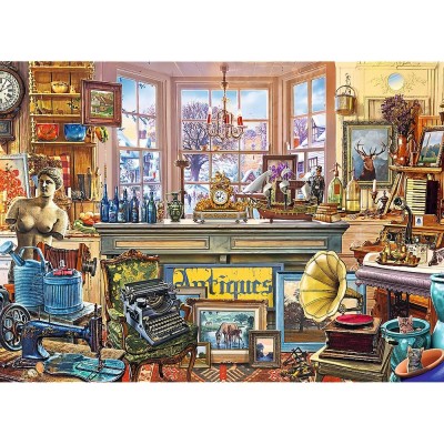 Trefl-20175 Puzzle en Bois - Magasin d'antiquités