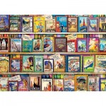Trefl-20176 Puzzle en Bois - Guides de voyage du monde