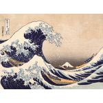 Trefl-20250 Pièces XXL - Puzzle Bois - La Grande Vague Au Large De Kanagawa - Hokusai Katsushika