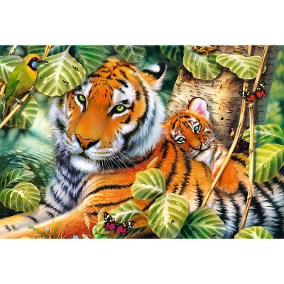 Trefl-26159 Deux Tigres