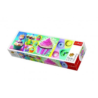 Trefl-29045 Colorful Cupcakes