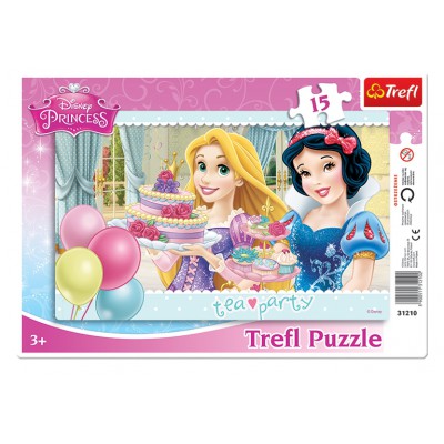 Trefl-31210 Puzzle Cadre - Disney Princesses