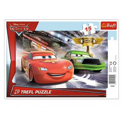 Trefl-31230 Puzzle Cadre - Cars