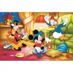 Trefl-37601 40e Anniversaire Trefl - Mickey Mouse Et Ses Amis