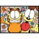 4 Puzzles - Garfield N'Aime Pas Les Lundis -