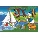 Trefl-40053 40e Anniversaire Trefl - Aventure Au Bord Du Lac - Disney Standard Characters