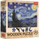 Pièces XXL - Puzzle Bois - La Nuit Étoilée - Vincent Van Gogh