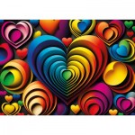 Yazz-3831 Colorful Heart