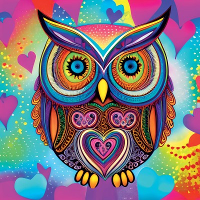 Yazz-3836 Cute Owl