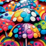 Yazz-3841 Colorful Umbrella 