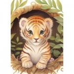 Yazz-3875 Cute Tiger